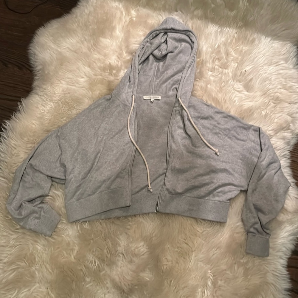 Naked cashmere cropped oversized hoodie m